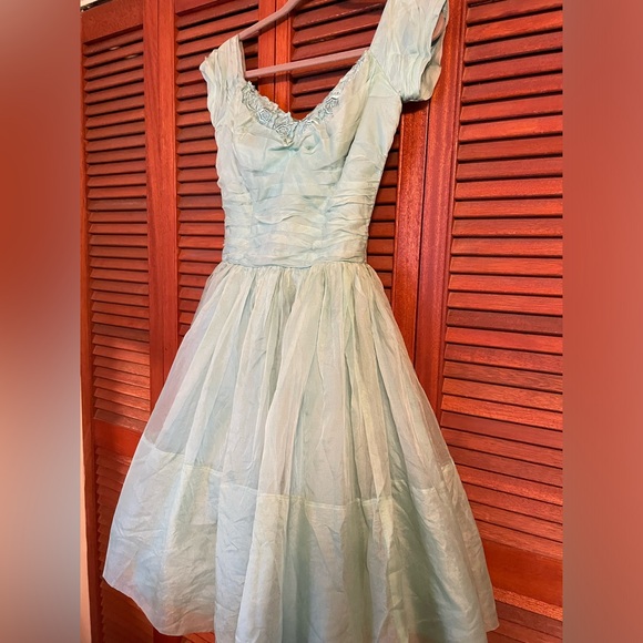 Vintage 1950’s Fit & Flare Dress - Picture 3 of 9